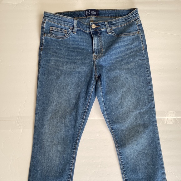 Gap Blue Skinny Ankle Jeggings Petite Size 4/27 - Picture 3 of 6